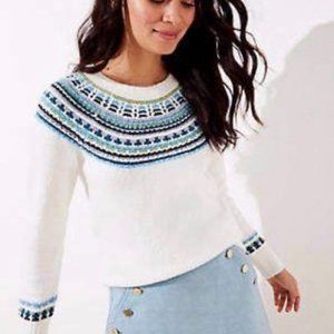 Loft Fair Isle Sweater